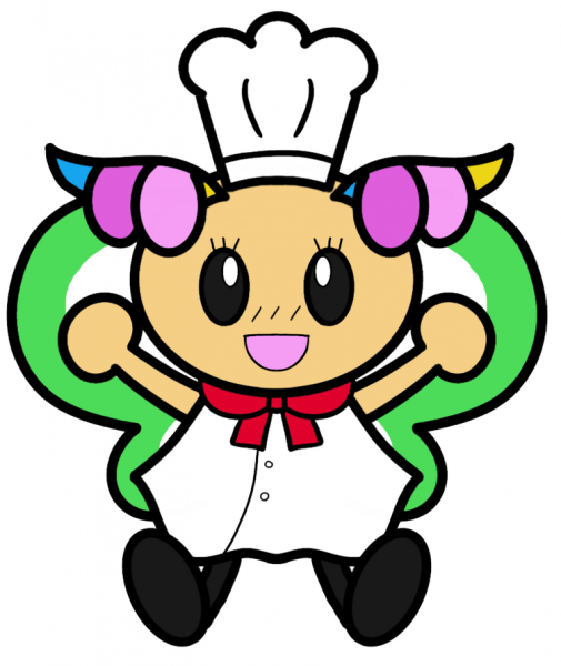 説明をするマルベリーちゃん