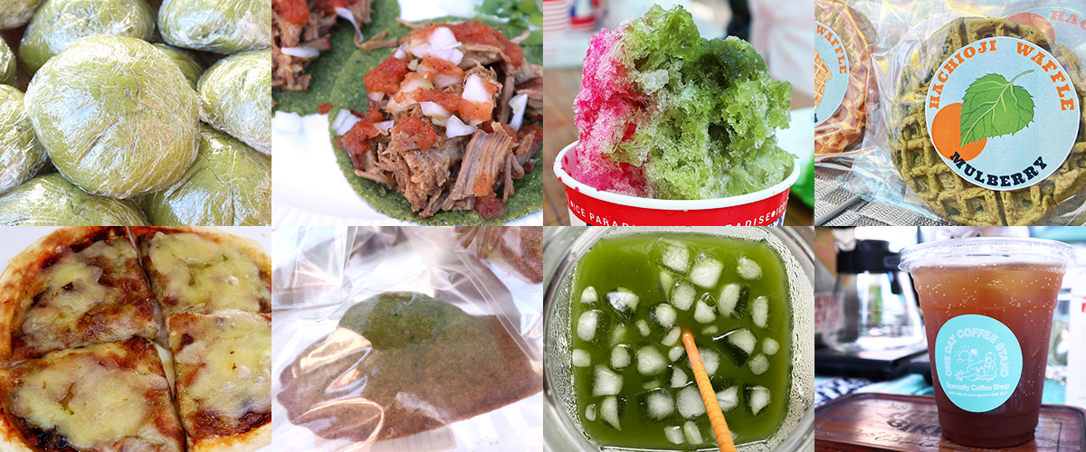 勢揃いした桑食品